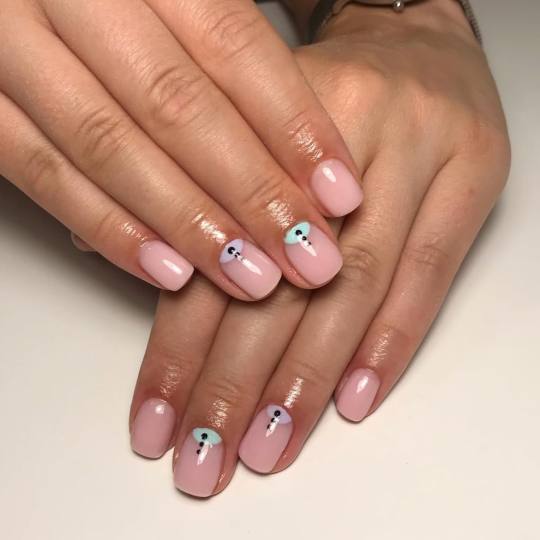 Manikura #zagreb Ukrašavanje noktiju Nail art jednostavan - 1 nokat