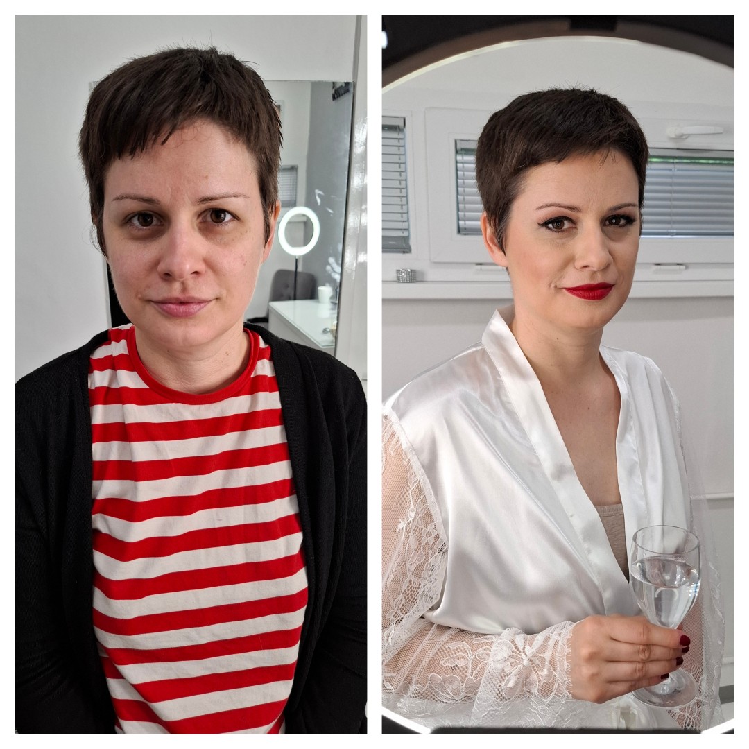 MM Beauty Studio #zagreb Make-up / šminkanje Šminkanje za mladenke