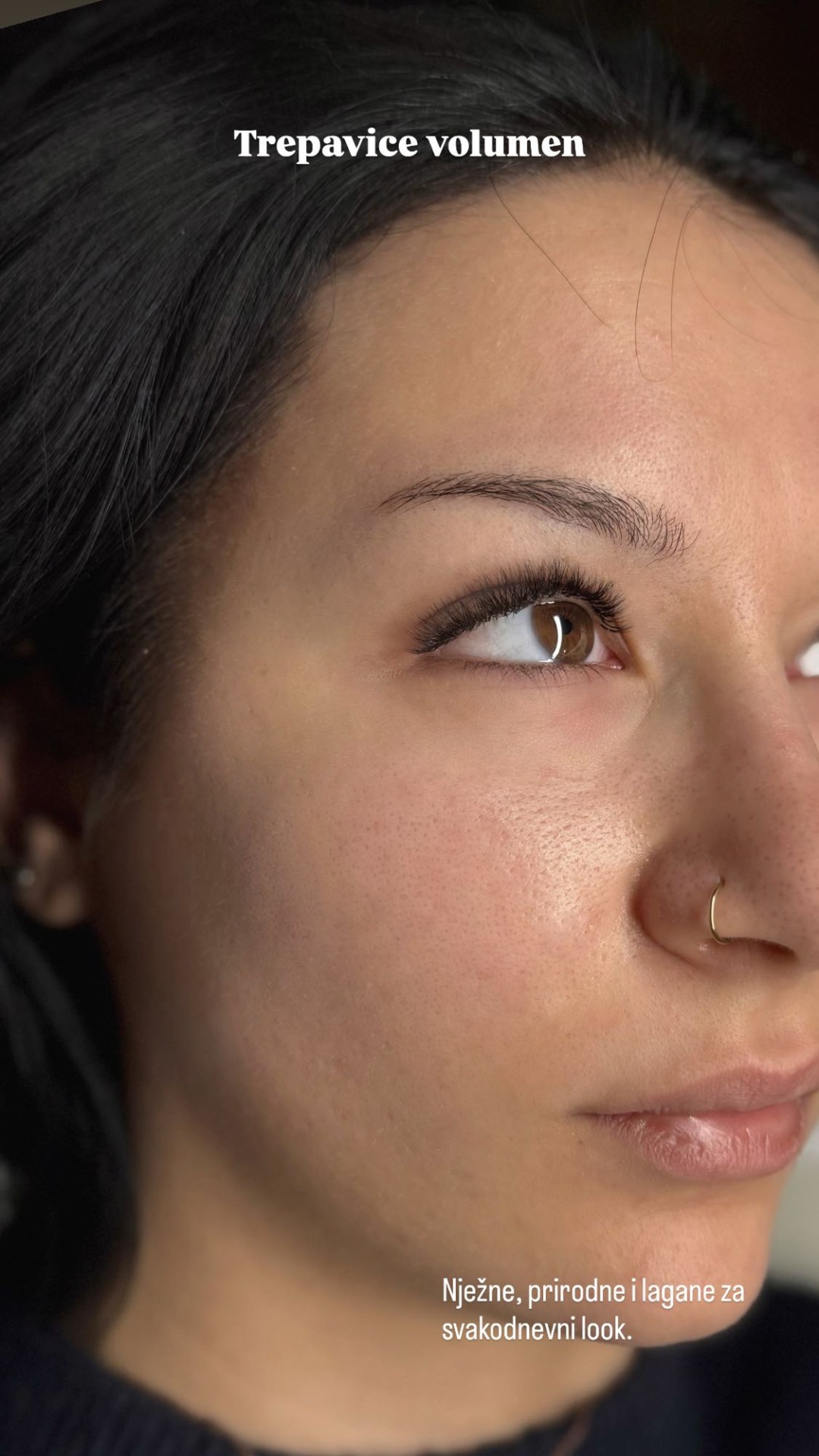 Ugradnja volumenskih trepavica - MOELL beauty, Zagreb Nadogradnja trepavica Lice Nadogradnja trepavica, Zagreb, Peščenica – Žitnjak
