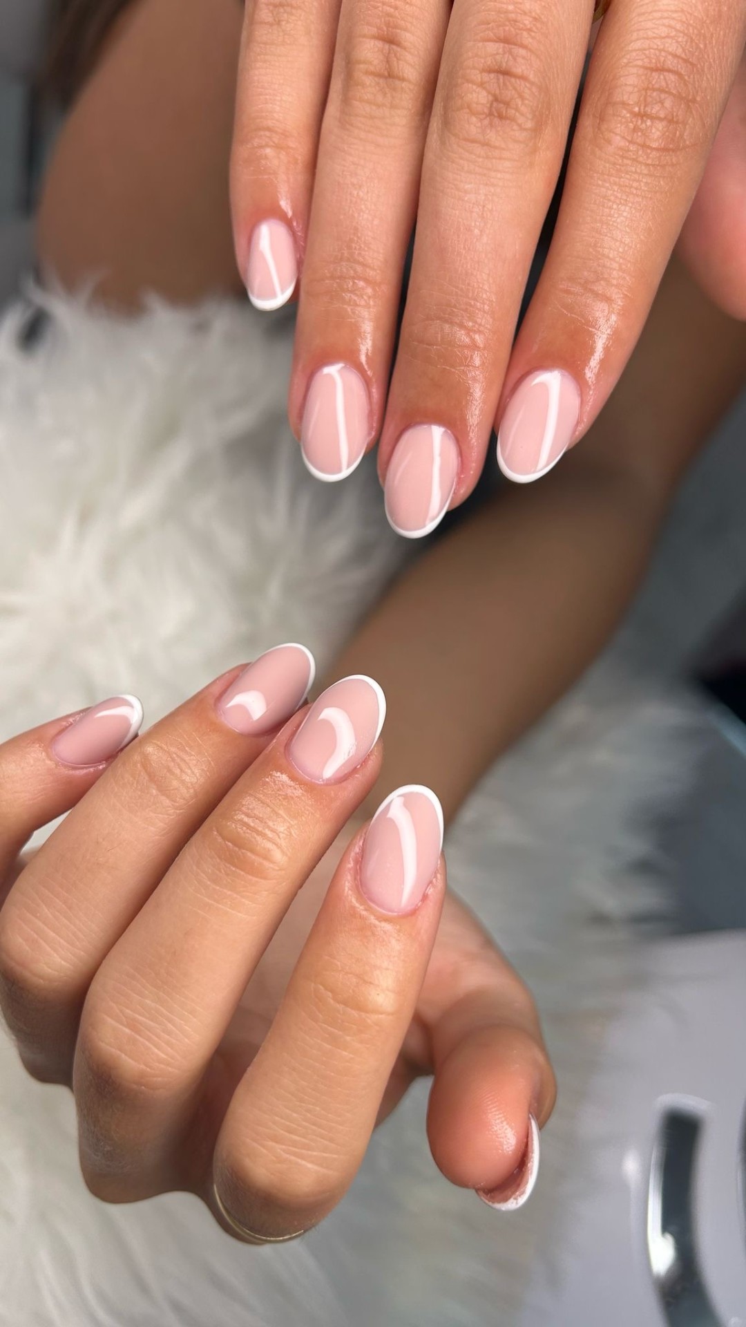 Beauty Studio Amina #zagreb Nadogradnja noktiju French nadoplata