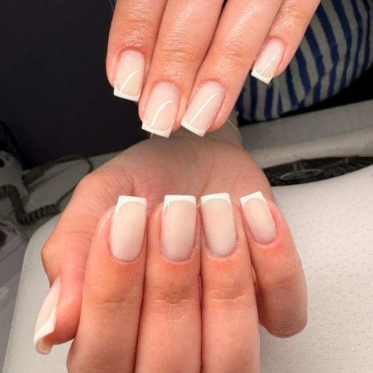Beauty studio by Doria #zagreb Gel lak Trajni lak - S dužina Dodatak french