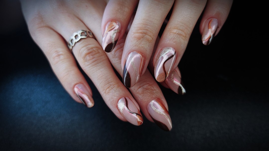 TINA NAIL ART STUDIO #velika-gorica Nadogradnja noktiju Ugradnja noktiju - M dužina