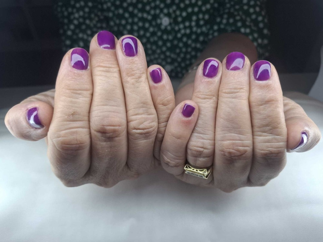 Manikura + trajni lak - prvi dolazak - Shiny Nails, Zagreb Manikura Nokti Manikura, Zagreb, Črnomerec