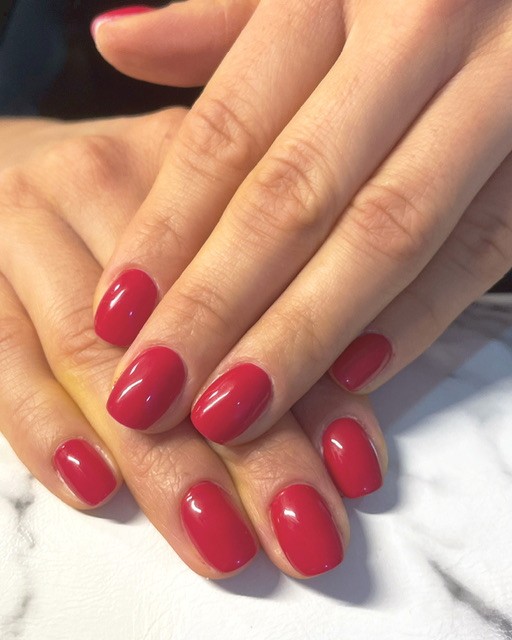 Marizela #zagreb Ojačavanje noktiju Geliranje prirodnih noktiju - M dužina