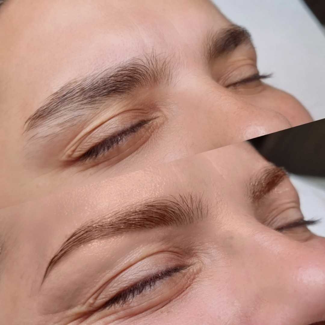 Gentle Beauty Atelier #slavonskibrod Obrve Korekcija obrva koncem / pincetom