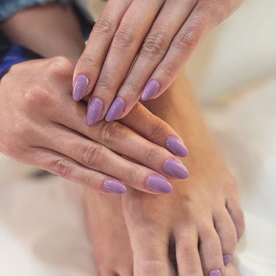 Luna Beauty studio #zagreb Estetska pedikura Estetska pedikura + trajni lak