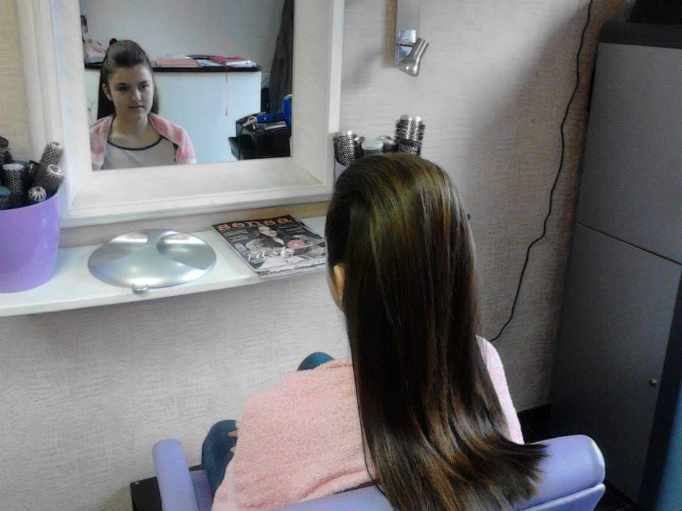 Studio HM #zagreb Njega i ojačavanje kose Svečana frizura