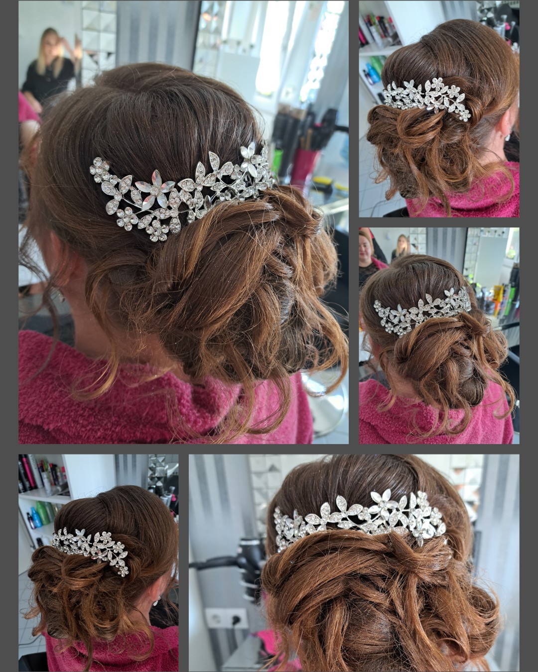 Svečana frizura - ekstra duga kosa - Frizerski studio Blondy, Ivanić-Grad Svečane i frizure za svadbu Frizerski saloni Svečane i frizure za svadbu, Ivanić-Grad, Obedišće