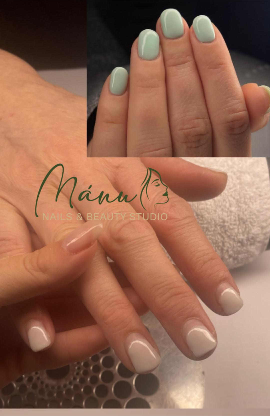 Nails & Beauty Studio Mánu #zagreb Manikura Manikura + gradivni trajni lak