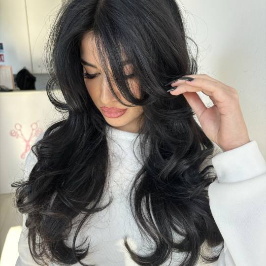 Studio Artep #zagreb Bojanje kose Bojanje cijele dužine - duga gusta kosa