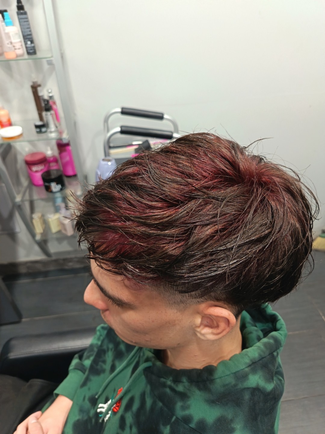 Studio Divas #rijeka Bojanje kose Bojanje izrasta - kratka kosa