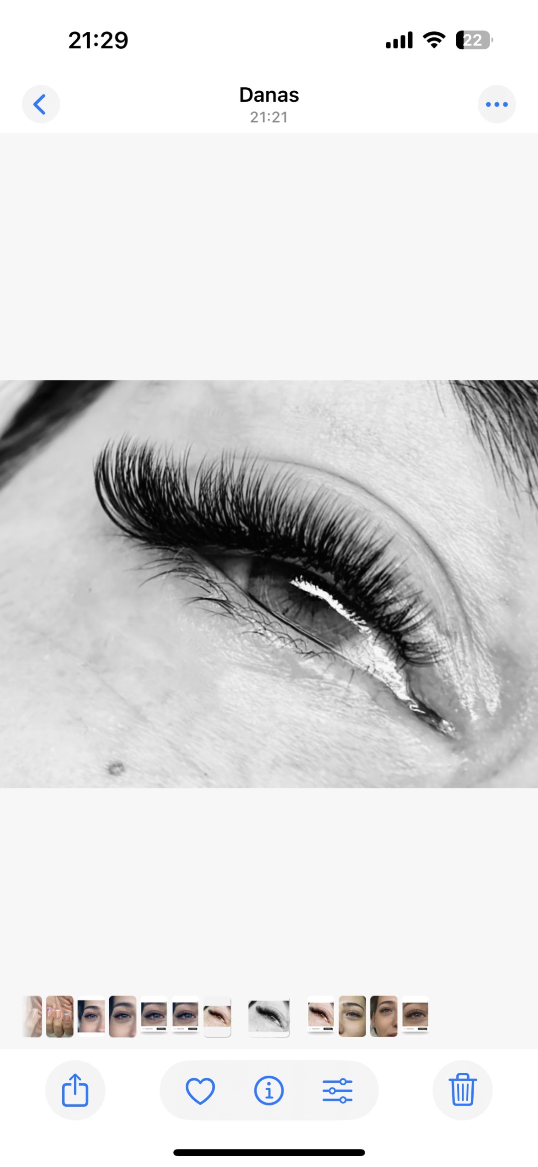 Sis Beauty Room #zagreb Nadogradnja trepavica Ugradnja volumenskih trepavica