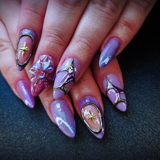 TINA NAIL ART STUDIO #velika-gorica Nadogradnja noktiju Ugradnja noktiju - L dužina Ugradnja L sa d