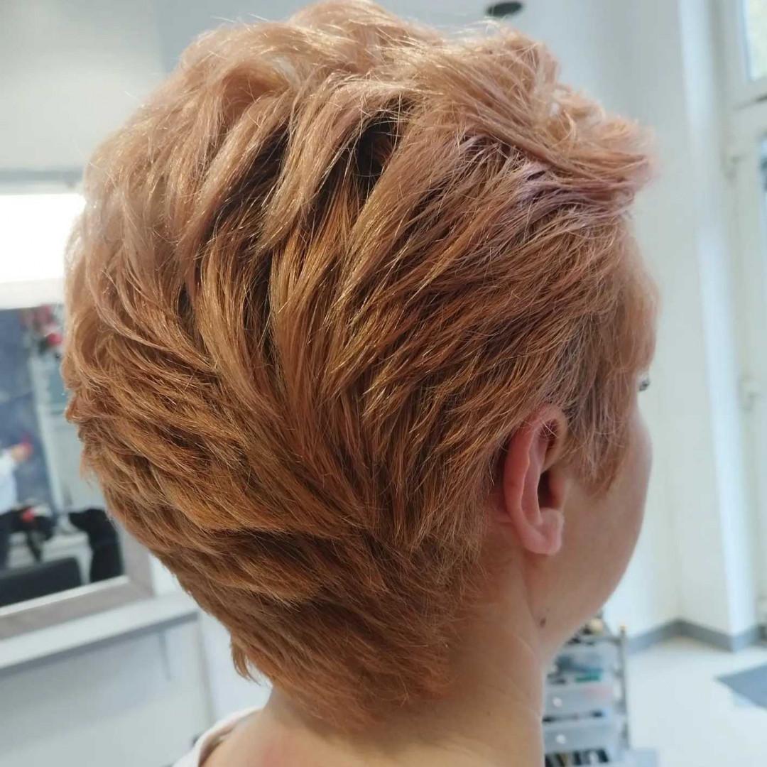 Silvija #zagreb Žensko šišanje Žensko šišanje + fen frizura - kratka kosa