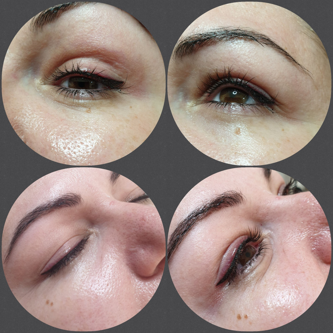 Linico #zagreb Trajna šminka Eyeliner  tanka crta - donji kapak-2 termina