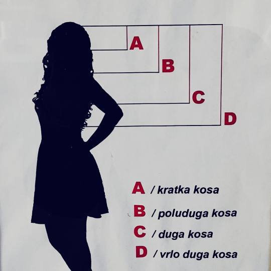 Hairlookboutique #zagreb Ombre, sombre, balayage Balayage - ekstra duga kosa Vizualni prikaz dužina