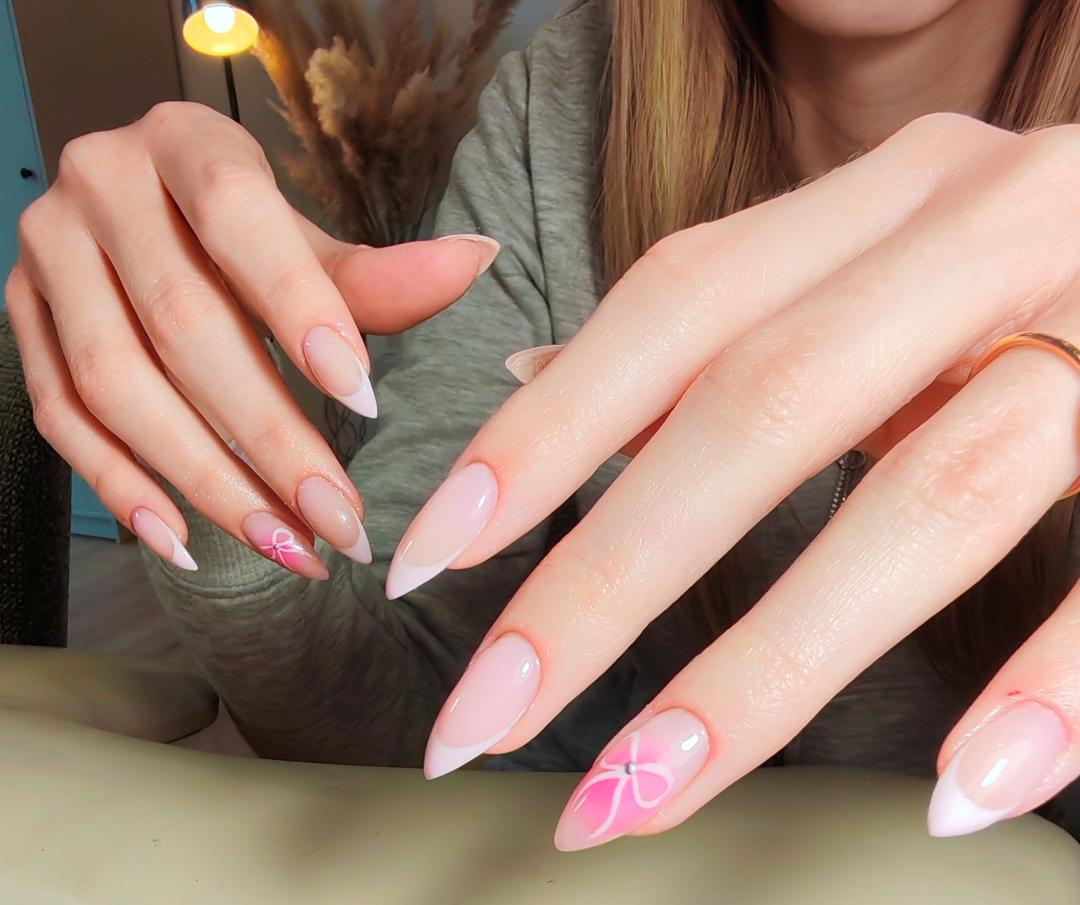 UGRADNJA NOKTIJU - M DUŽINA - Beautique Nina, Zagreb Nadogradnja noktiju Nokti Nadogradnja noktiju, Zagreb, Trešnjevka – sjever