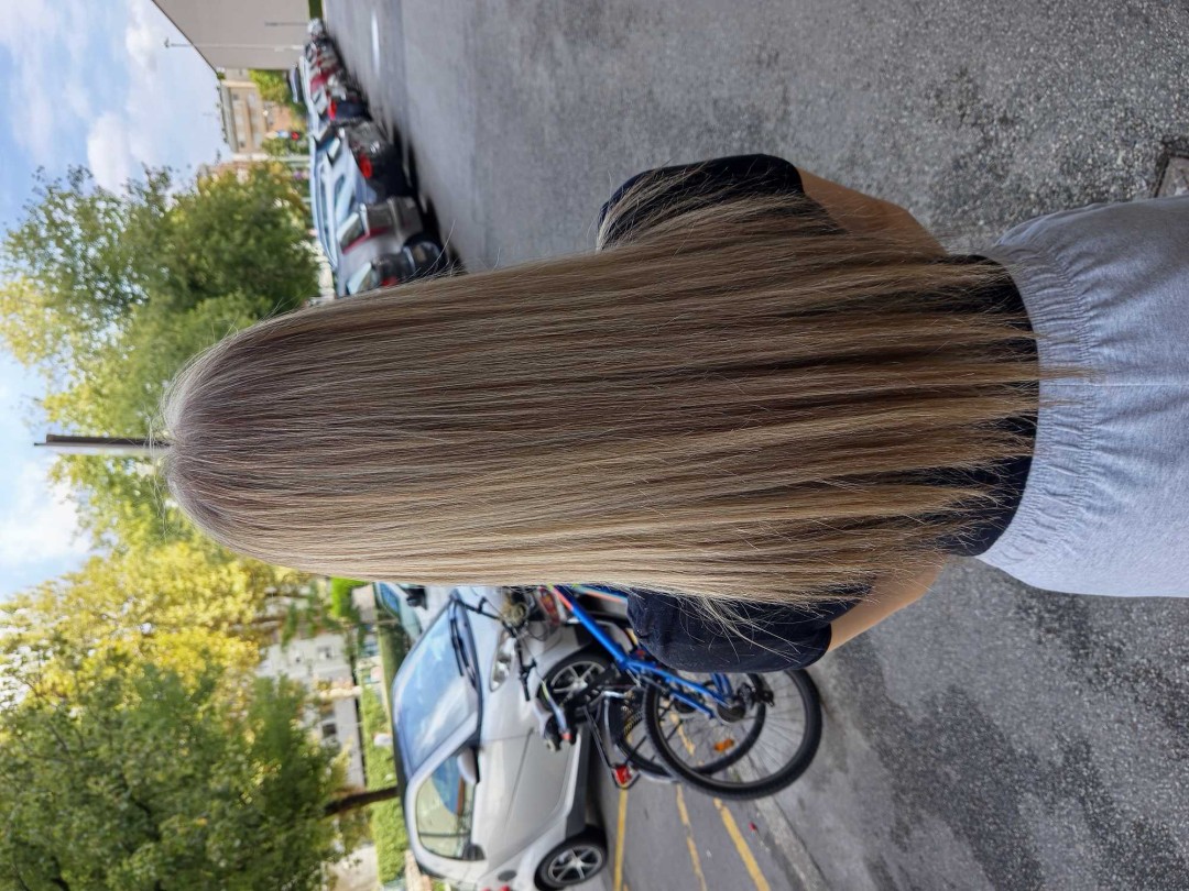 Wikleraj & Frajeraj #zagreb Pramenovi Pramenovi na foliju - duga kosa