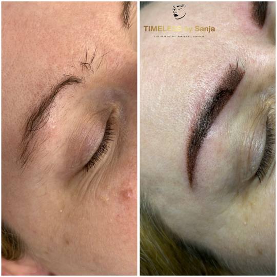 Timeless by Sanja #zagreb Trajna šminka Puder obrve / microblading