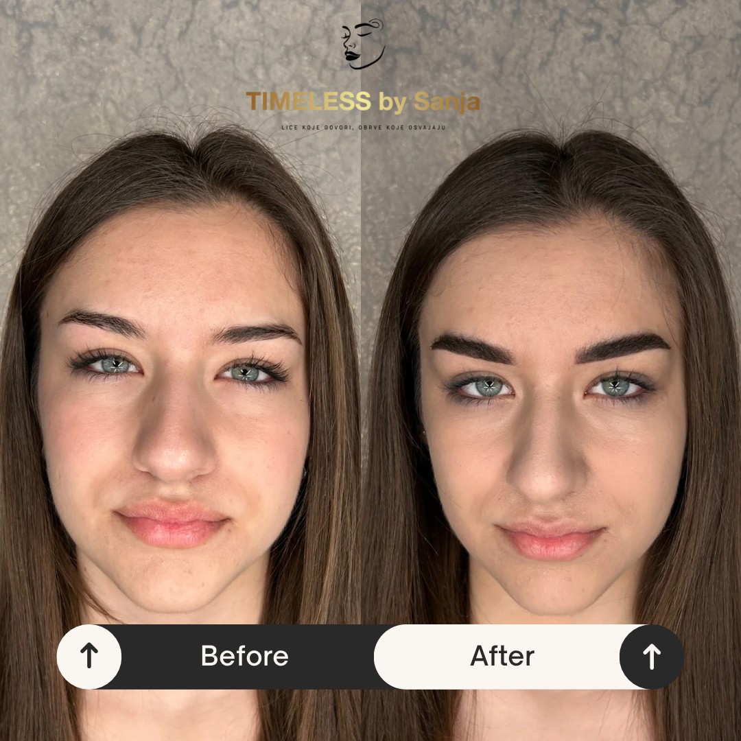 Timeless by Sanja #zagreb Trajna šminka Puder obrve / microblading