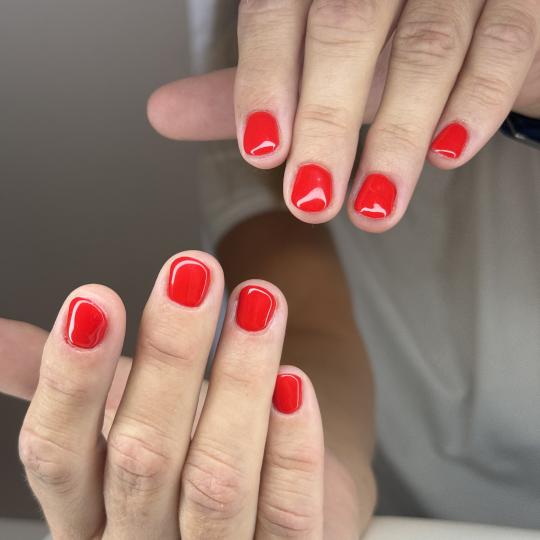 Naté Beauty Room #rijeka Korekcija noktiju Prirodni nokti - S dužina