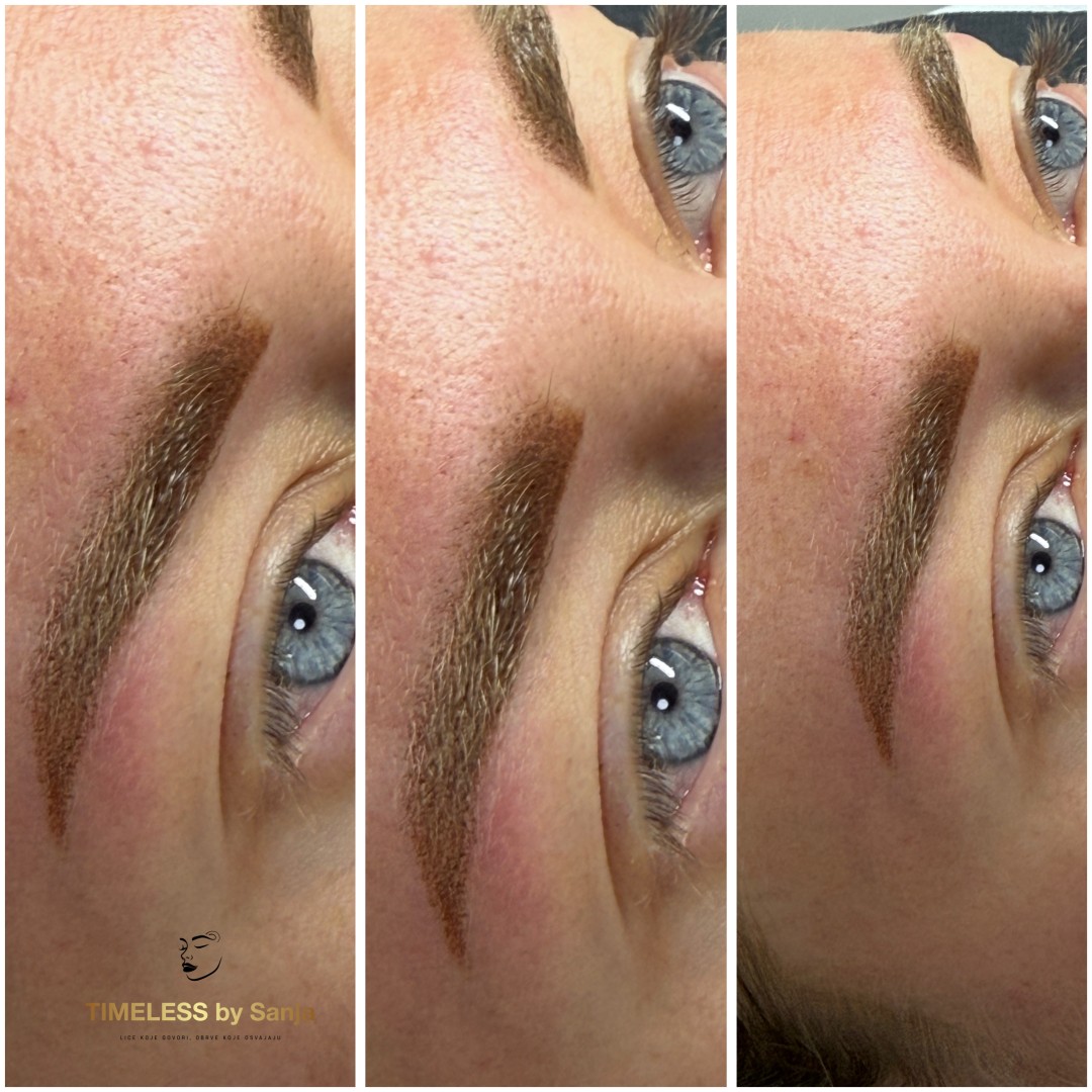 Timeless by Sanja #zagreb Trajna šminka Puder obrve / microblading