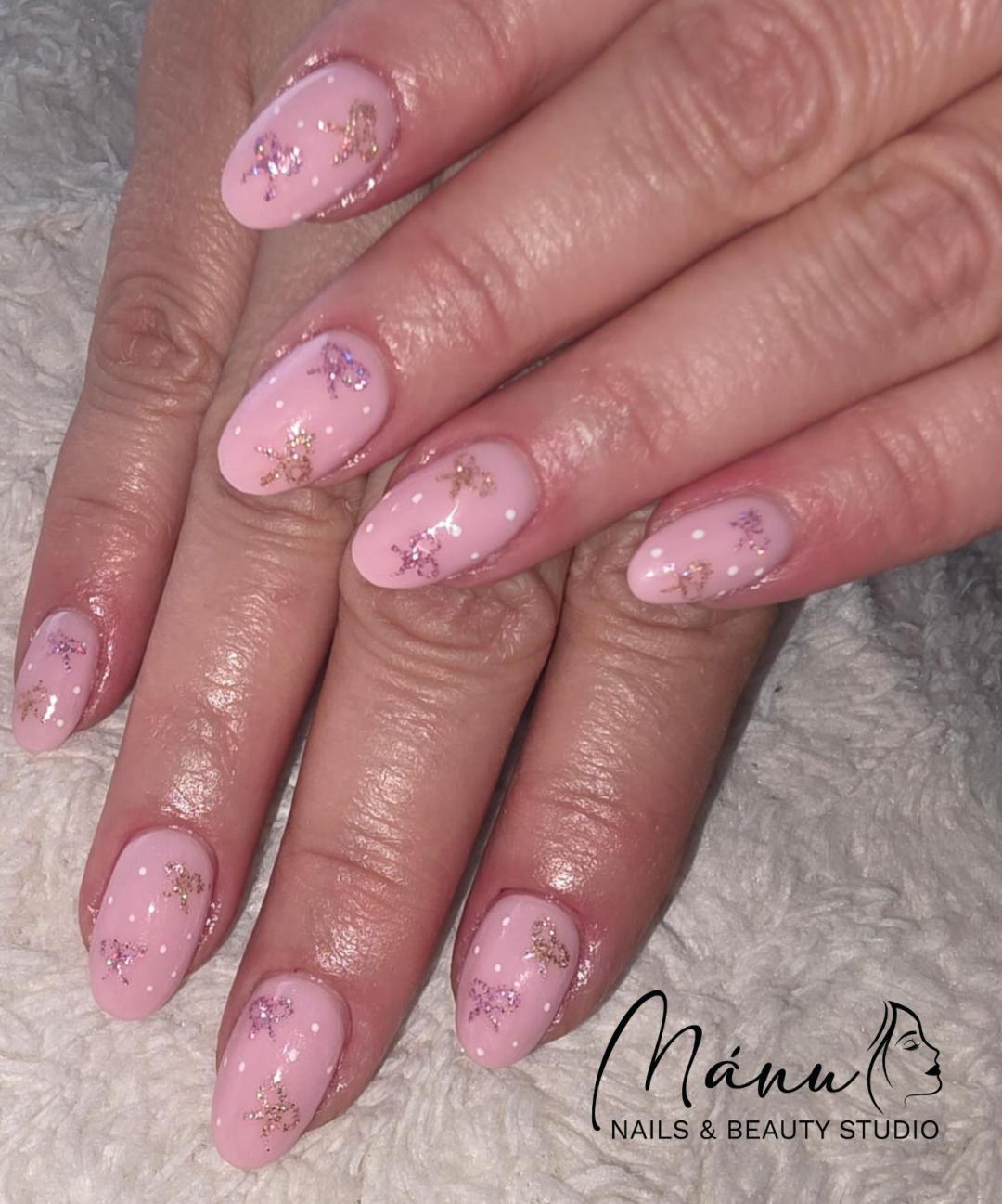 Nadopuna noktiju gelom -S/M dužina - Nails & Beauty Studio Mánu, Zagreb Nadogradnja noktiju Nokti Nadogradnja noktiju, Zagreb, Novi Zagreb – istok