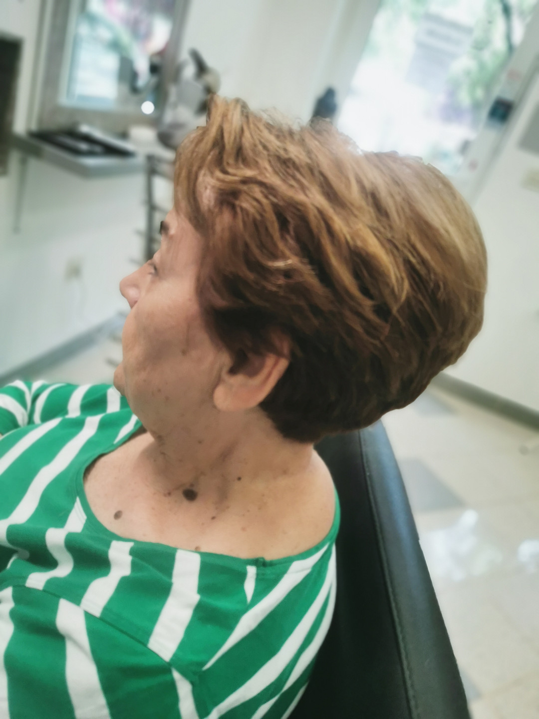 Silvija #zagreb Žensko šišanje Žensko šišanje + fen frizura - kratka kosa