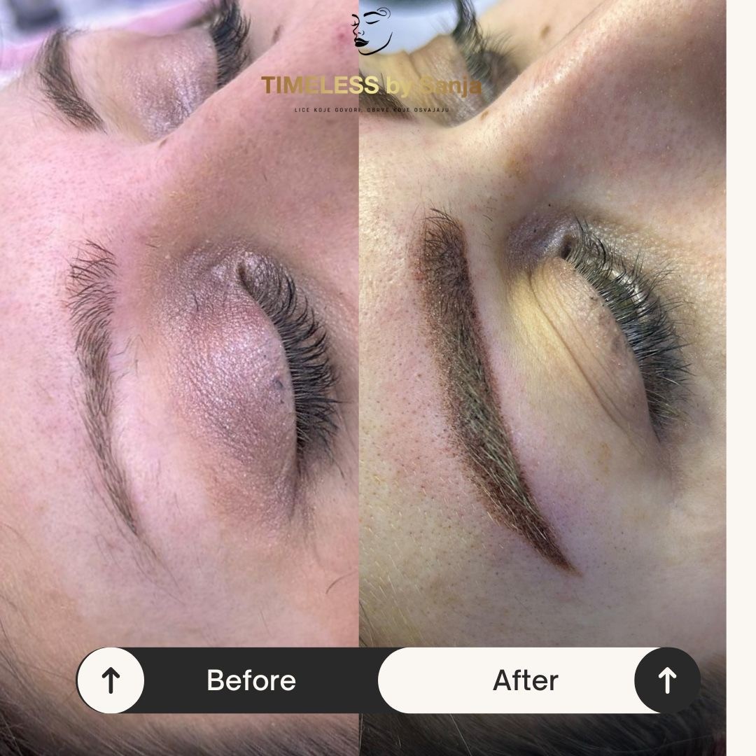 Timeless by Sanja #zagreb Trajna šminka Puder obrve / microblading