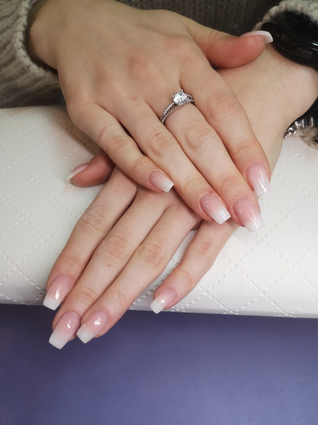 Nixi #rijeka Nadogradnja noktiju Gel nadoplata - babyboomer