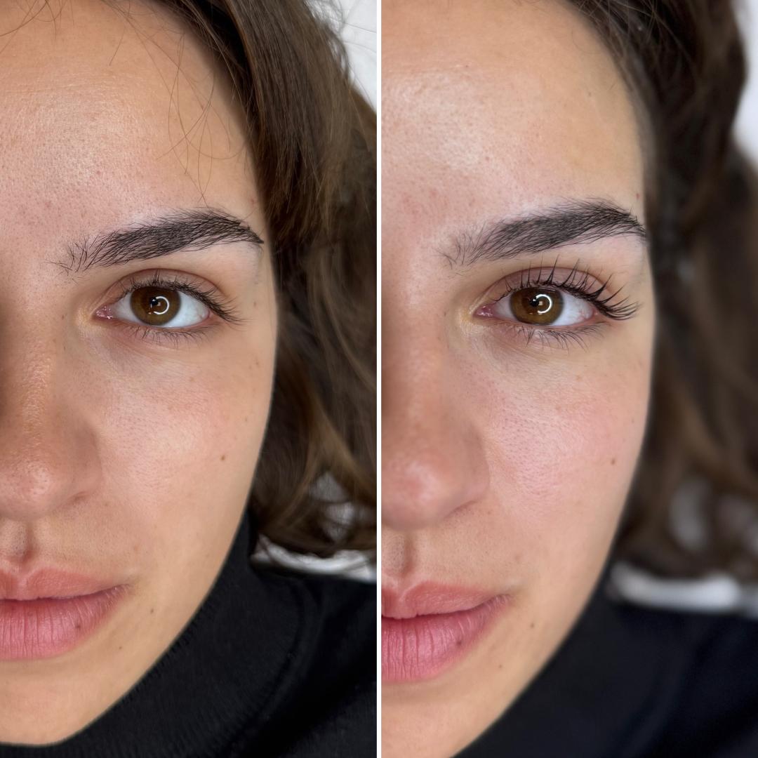 Anova Aesthetics #zagreb Trepavice Korejski lash lift + bojanje trepavica