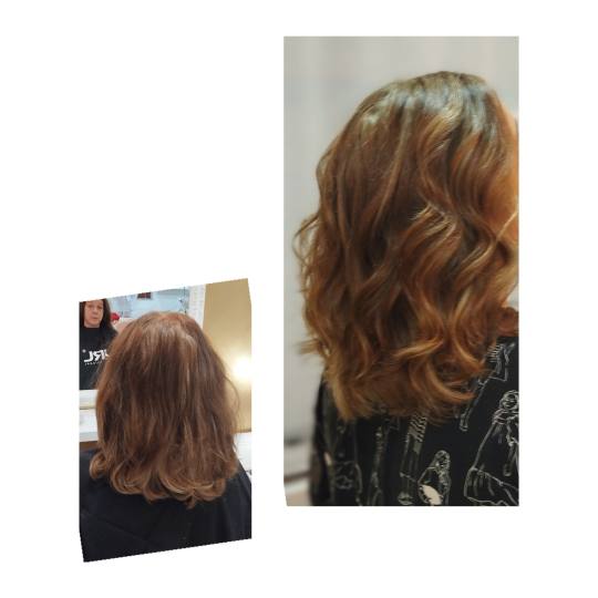 Hairlookboutique #zagreb Bojanje kose Bojanje cijele dužine - poluduga kosa