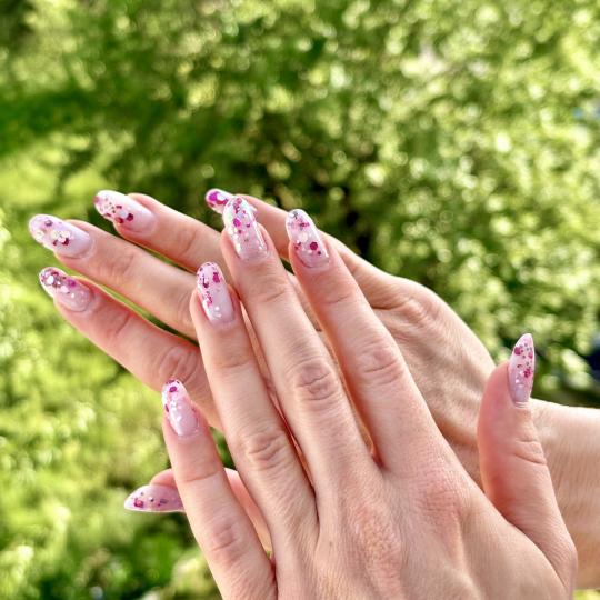 Salon Ljepote Šljokica #zagreb Gel lak M Dual Form