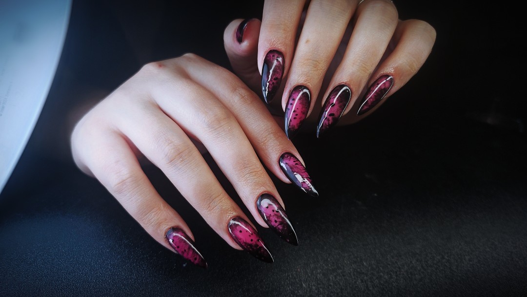 TINA NAIL ART STUDIO #velika-gorica Nadogradnja noktiju Ugradnja noktiju - L dužina