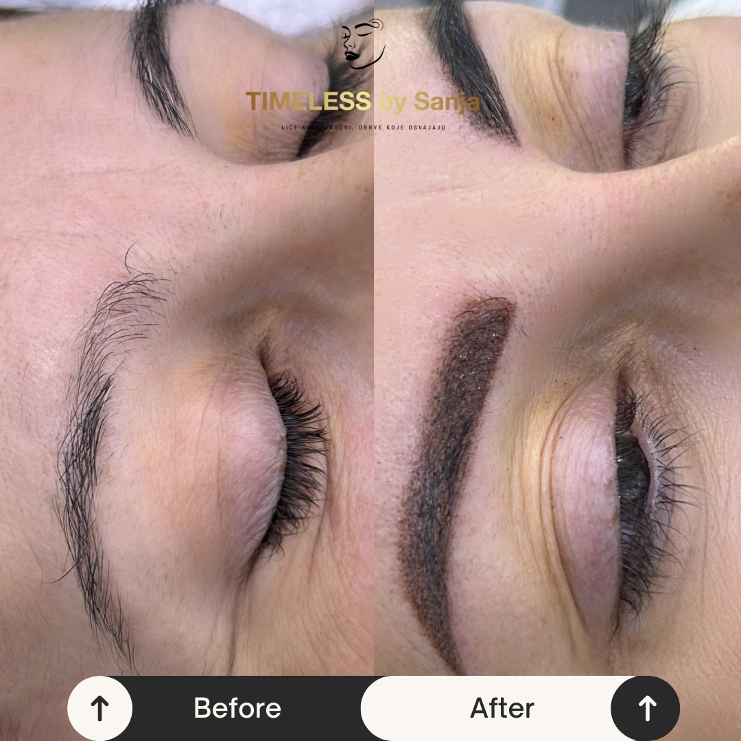 Timeless by Sanja #zagreb Trajna šminka Puder obrve / microblading