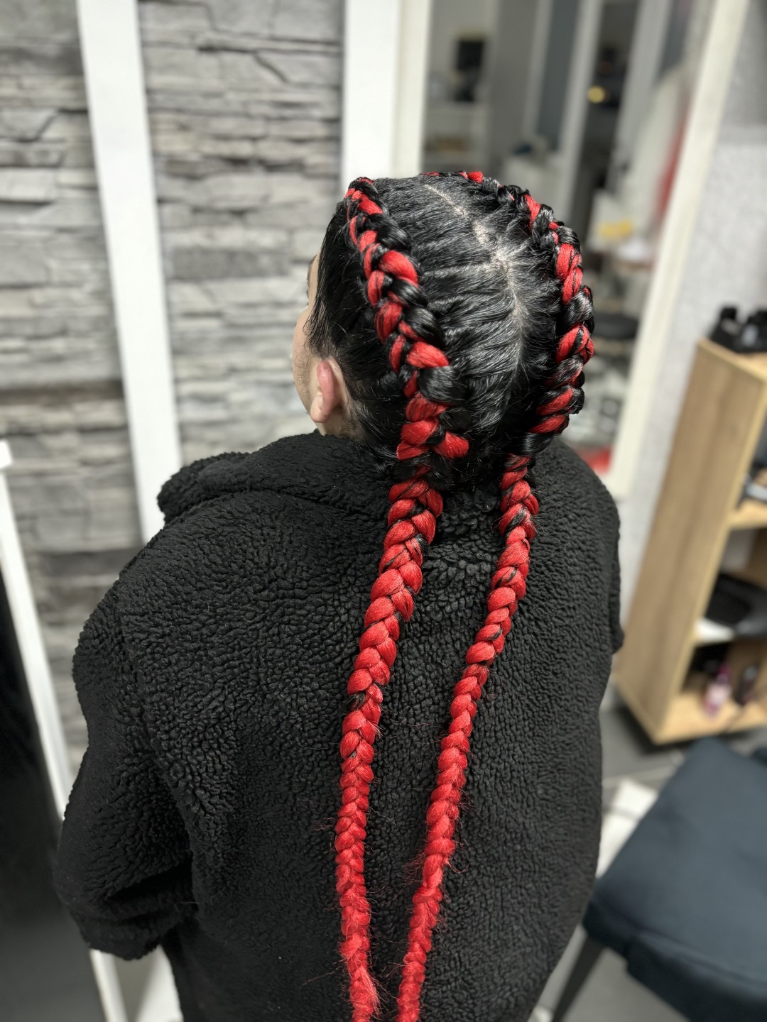 Ma-Dias #velika-gorica Pletenice, kike, punđe Pletenice sa umetkom - 2 komada