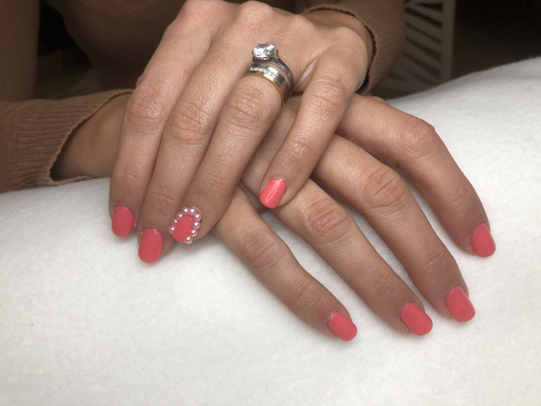 Trajni lak - ruke - IFD Beauty, Split Gel lak Nokti Gel lak, Split, Centar