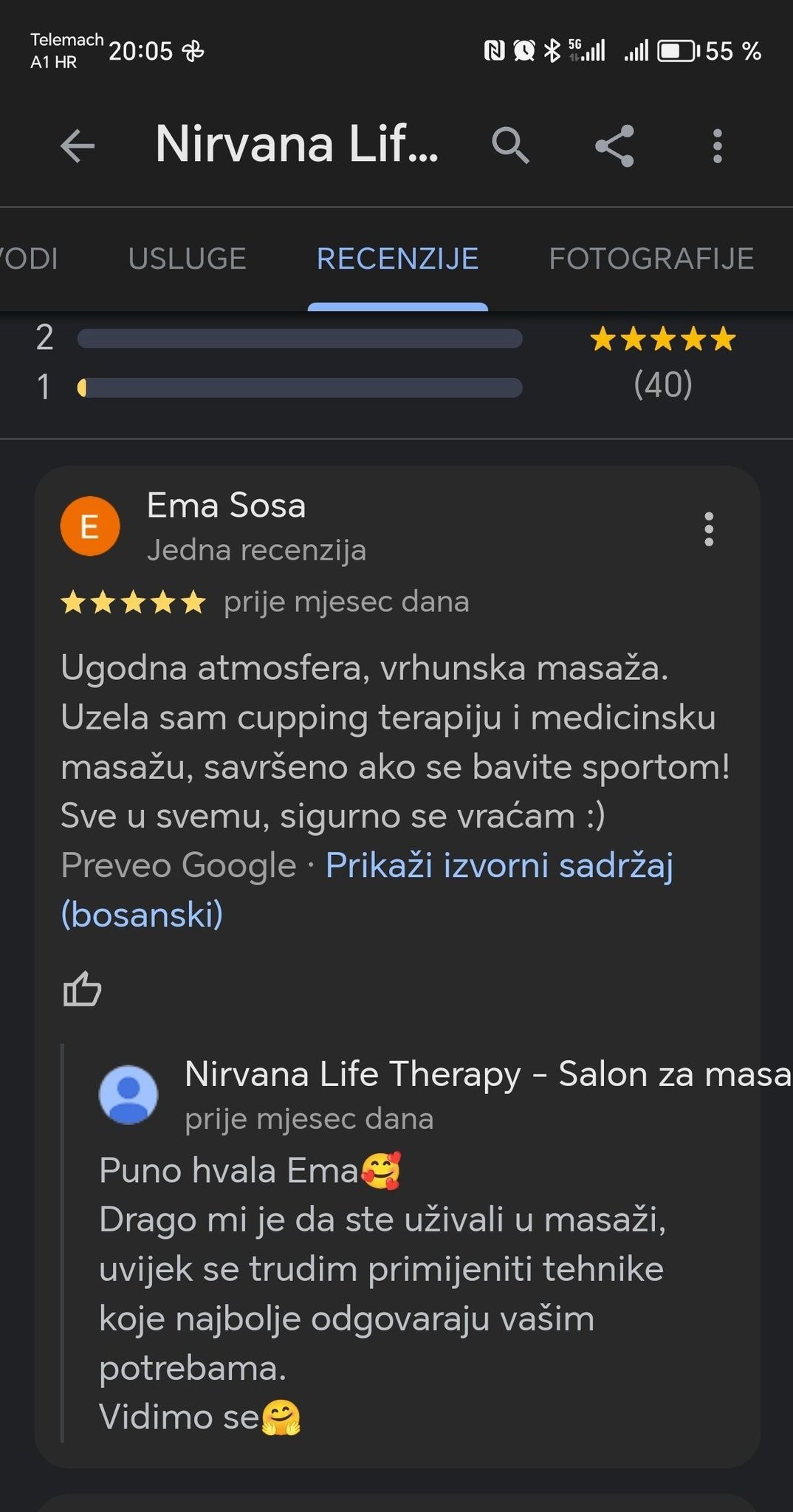 Parcijalna masaža - leđa / noge - Nirvana Life Therapy, Zagreb Masaža leđa Masaža Masaža leđa, Zagreb, Gornja Dubrava