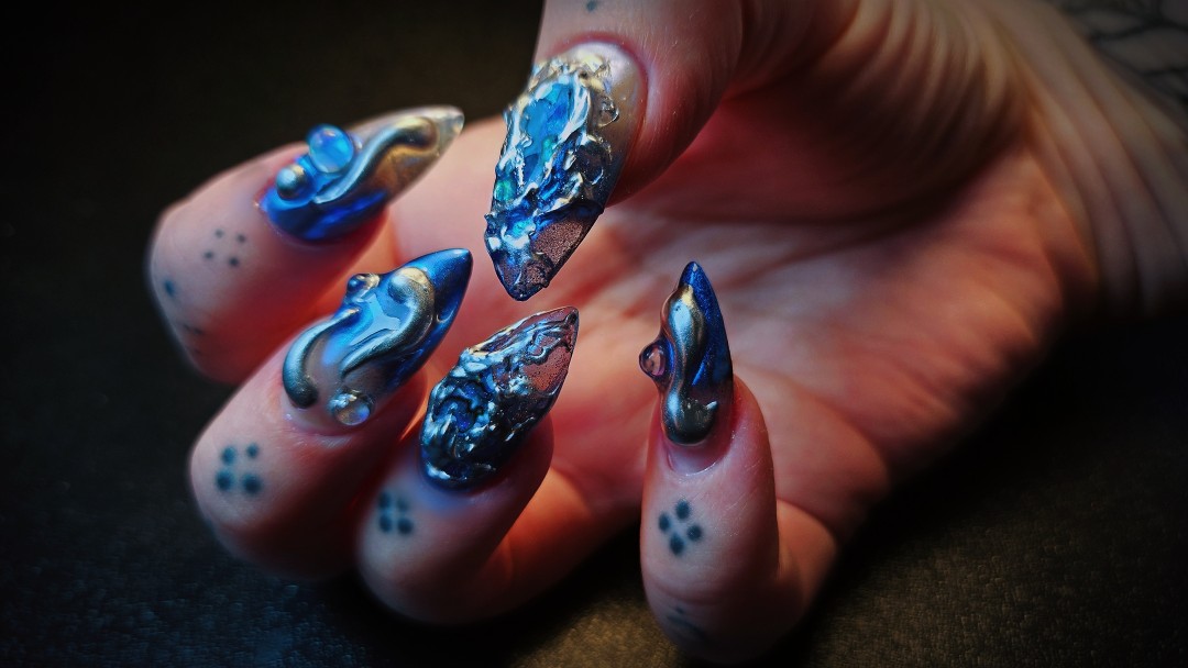 FREESTYLE nail dizajn- full set - TINA NAIL ART STUDIO, Velika Gorica Ukrašavanje noktiju Nokti Ukrašavanje noktiju, Velika Gorica, Centar