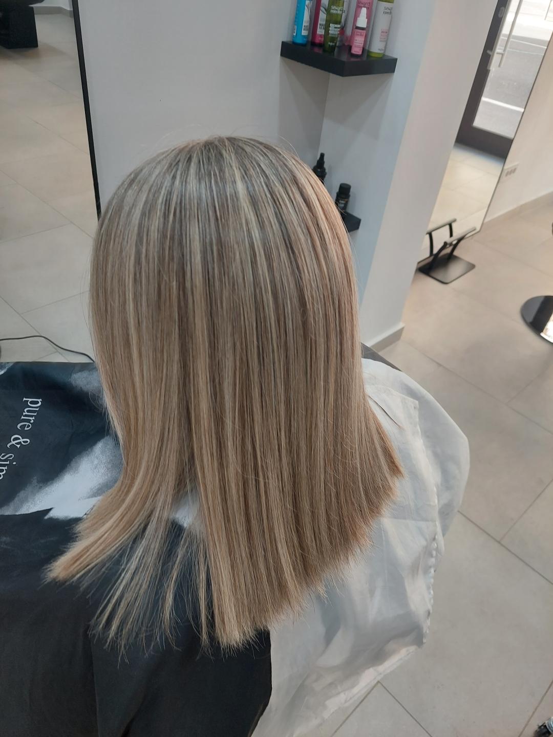Evelin #rijeka Pramenovi Pramenovi na foliju - poluduga kosa