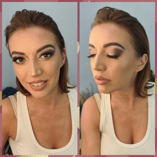 Ina Beauty Studio #rijeka Make-up / šminkanje Glam makeup + umjetne trepavice