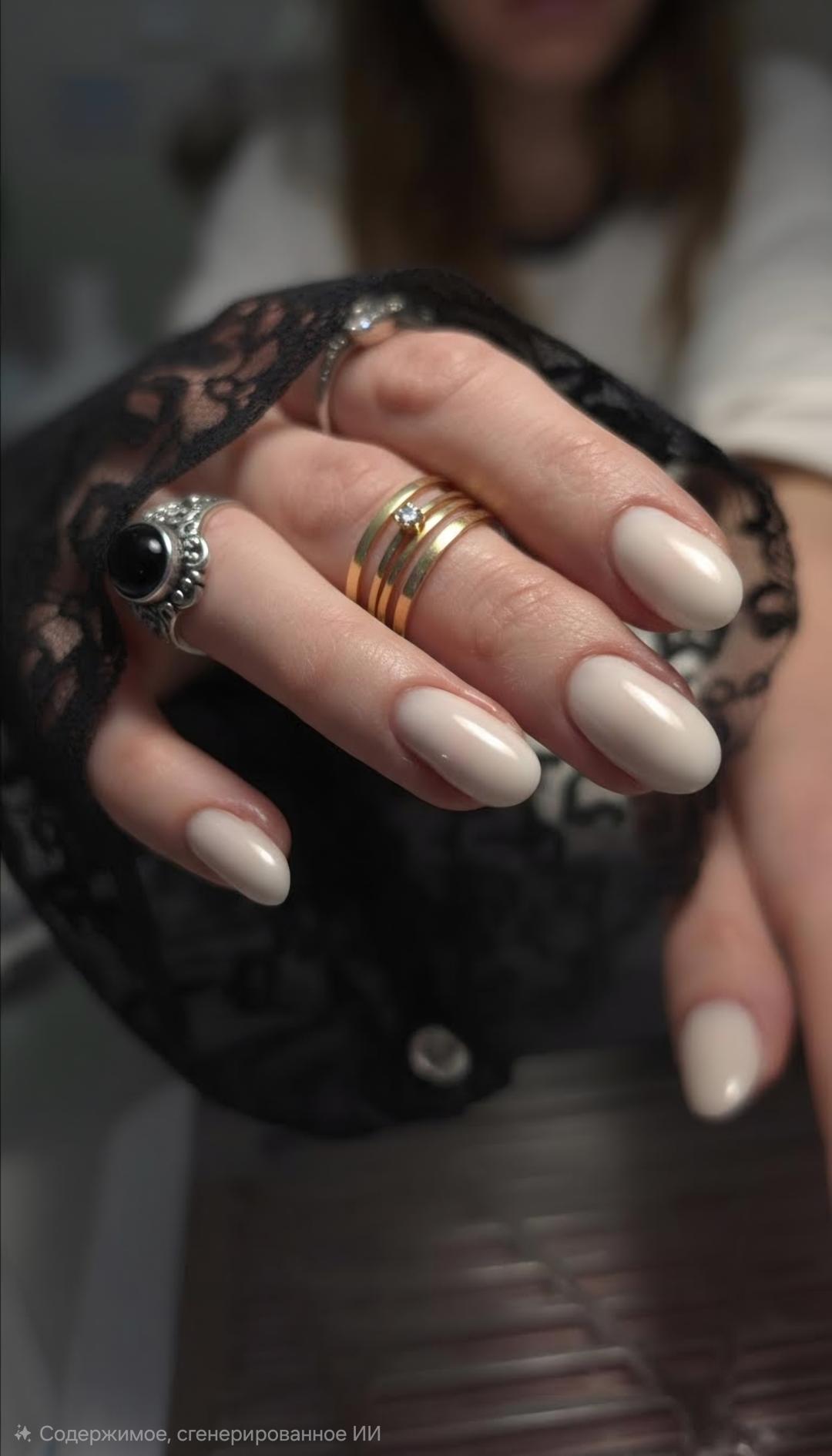 Zefir art nails #zagreb Manikura Gradivni trajni lak + manikura - S dužina
