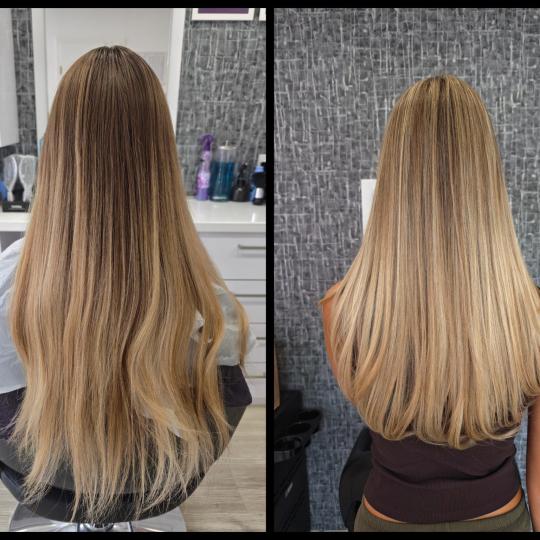 Anavi #zagreb Pramenovi Balayage + frizura 2 - duga kosa