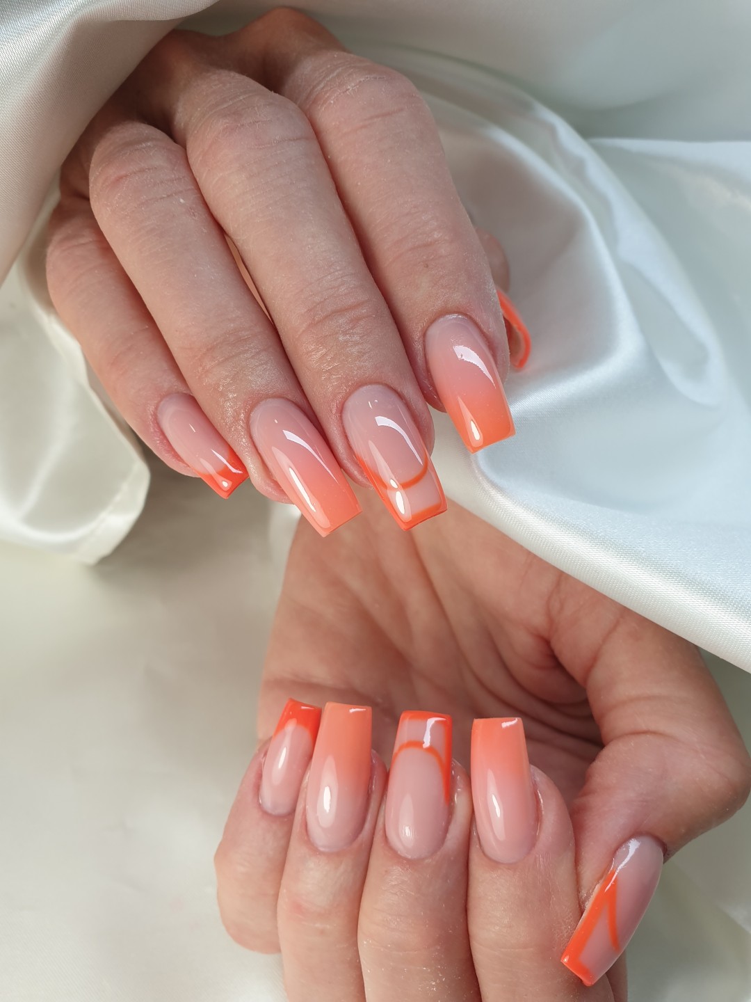 Nail service #zagreb Izlivanje noktiju Nadopuna noktiju - M dužina