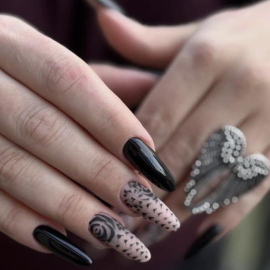 Fame #velika-gorica Nadogradnja noktiju Gel ugradnja noktiju - L dužina