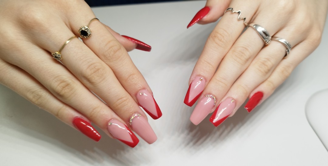 Mbeauty #zagreb Nadogradnja noktiju Nedopuna noktiju gelom - L dužina