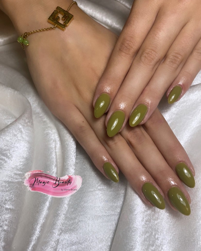 Magic Beauty #zagreb Korekcija noktiju Nadopuna noktiju - S dužina