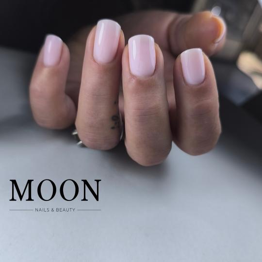 MOON Nails & Beauty #zagreb Ojačavanje noktiju Ojačavanje / korekcija prirodnih noktiju gelom - S 