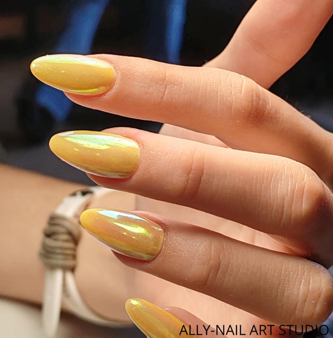 Ally #zagreb Izlivanje noktiju Nadopuna gela - M dužina