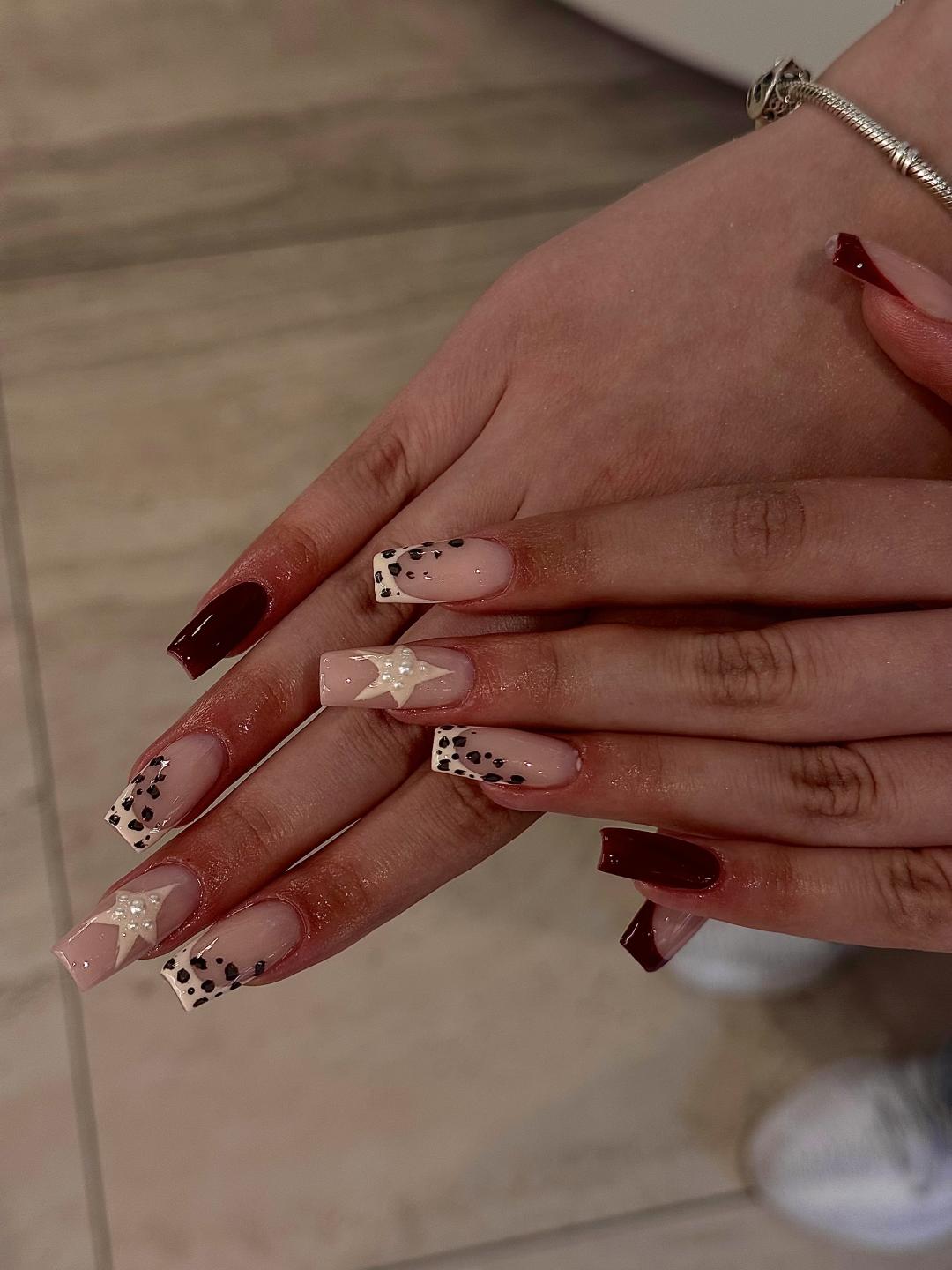 SABRINA STRIJA BEAUTY & SPA #zagreb Nadogradnja noktiju Nadogradnja/ nadopuna noktiju - L dužina